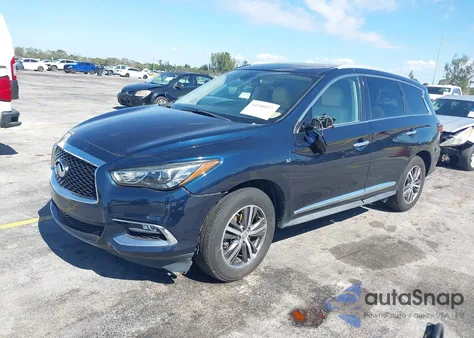 2018 Infiniti Qx60 из США, поврежденный, VIN 5N1DL0MM0JC508227